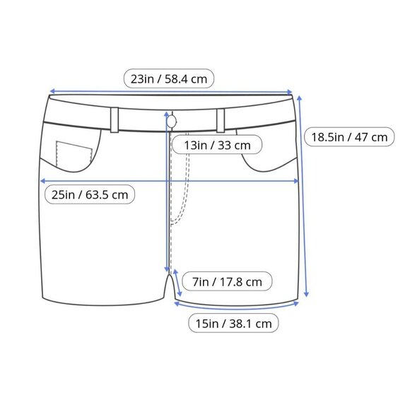 Old Navy Womens High-Rise Slouchy Straight Denim Shorts Plus Size 22 Light Wash - Picture 3 of 8